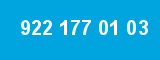 922 177 01 03